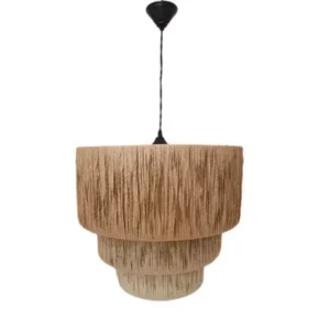 لوستر رافیا ۳ طبقه