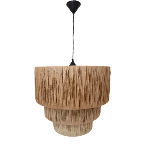 005 لوستر رافیا ۳ طبقه