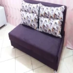 مبل راحتی تختخوابشو مدل پیرامید دو نفره